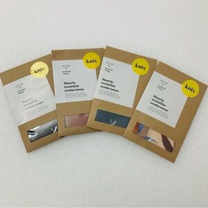 Knix Essential Thong Panties - 4pk Size L